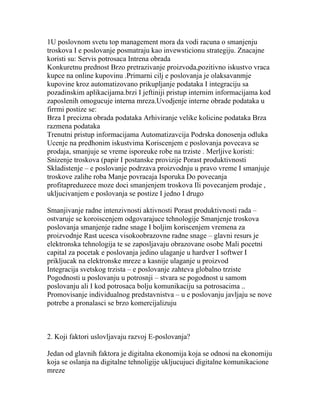 Elektronsko Poslovanje (skripta za ispit Zoran Zivkovic)