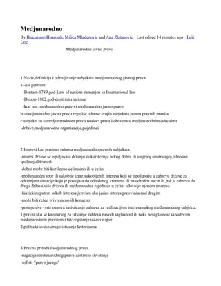 Medjunarodno javno pravo