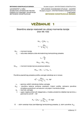 Betonske konstrukcije zgrada