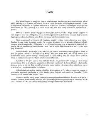 Tehnologija proizvodnje piva