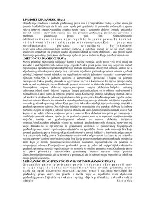 Uvod u gradjansko pravo