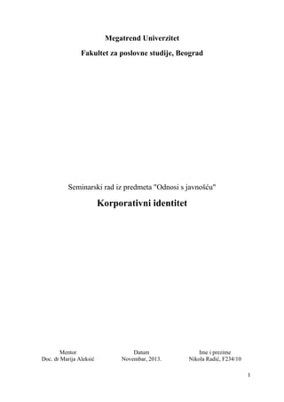 Korporativni identitet