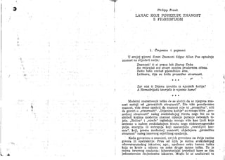 Lanac koji povezuje znanost sa filozofijom – Frank Phillip