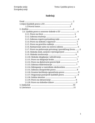 Ljudska prava u Evropskoj uniji