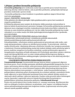 Forenzička psihijatrija