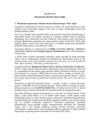 Politički sistem Crne Gore