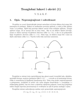 Trozglobni lukovi i okviri