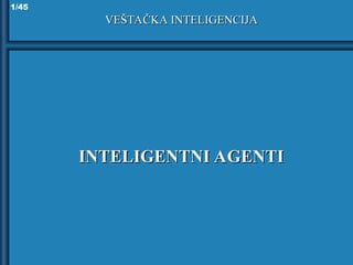 Inteligentni agenti