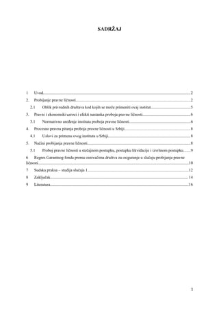 Probijanje pravne ličnosti