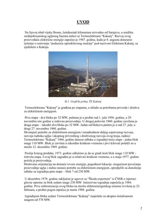 Dnevnik praktične nastave – Termoelektrana “Kakanj”