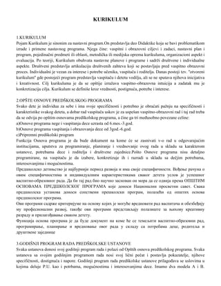 Skripta iz kurikuluma