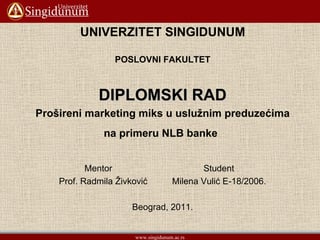 Instrumenti marketing mixa