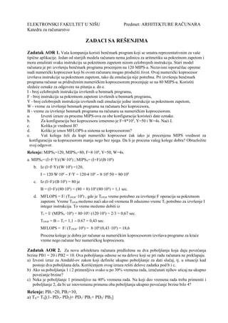 AOR-zadaci sa resenjima