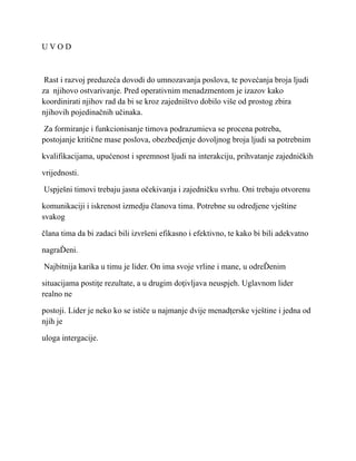 Organizaciono ponašanje