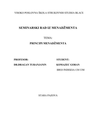 Principi menadžmenta