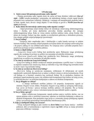 Mobilne radio komunikacije