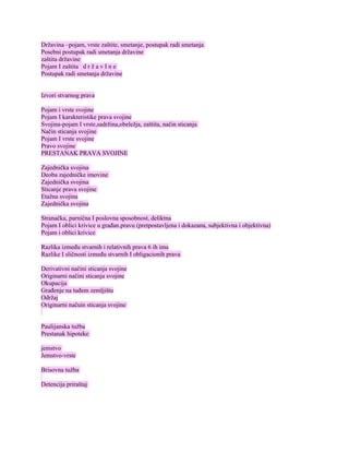 Gradjansko  i stvarno pravo (Radovanov – Pravosudni ispit NS)