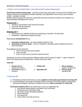 Finansijska tržišta