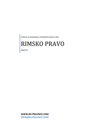 Rimsko pravo