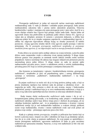 Prorogacija nadležnosti