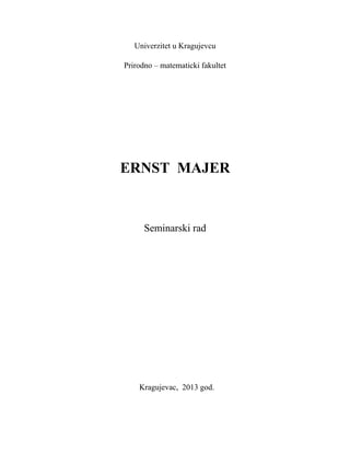 Ernest Majer