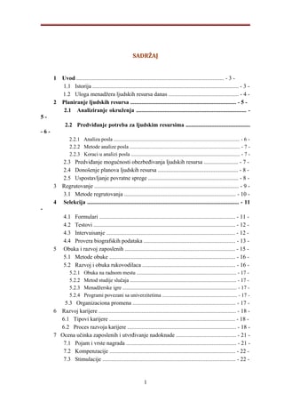 Upravljanje ljudskim resursima