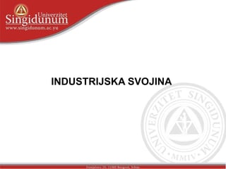 Industrijska svojina
