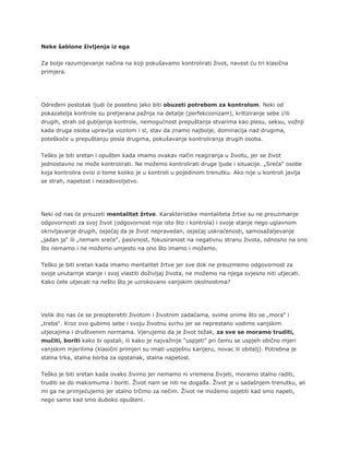 Motivacije i emocije