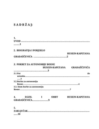 Husein kapetan Gradašcević