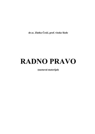 Radno pravo EU