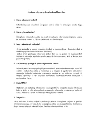 Međunarodni marketing