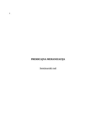 Prekrcajna mehanizacija