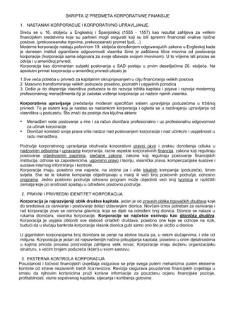 Korporativne finansije