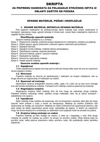 Stručni ispit iz oblasti zaštite od požara