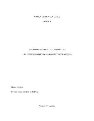 Elektronsko zdravstvo