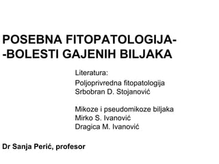 Bolesti gajenih biljaka