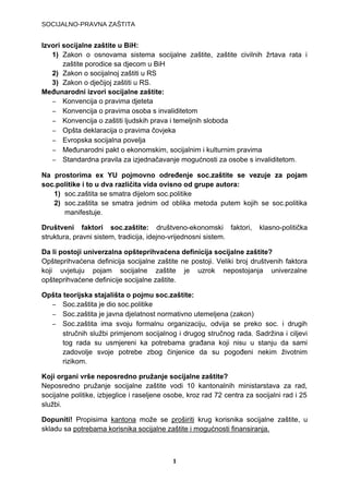 Socijalno pravna zastita