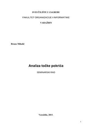 Analiza točke pokrića