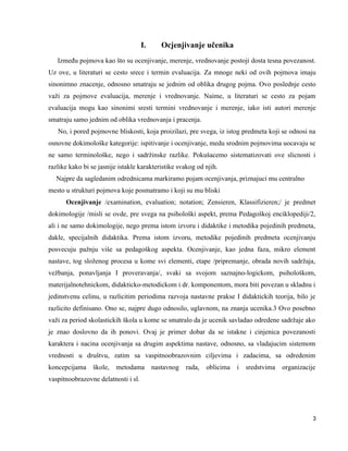 Ocjenjivanje – Dokimlogija