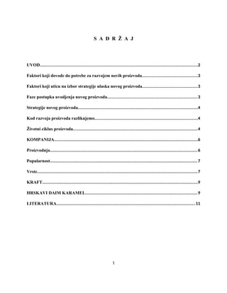 Proces razvoja novog proizvoda