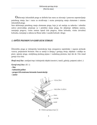 Odrzavanje gornjeg stroja pruga