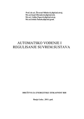 Automatsko vođenje i regulisanje suvremenih sustava