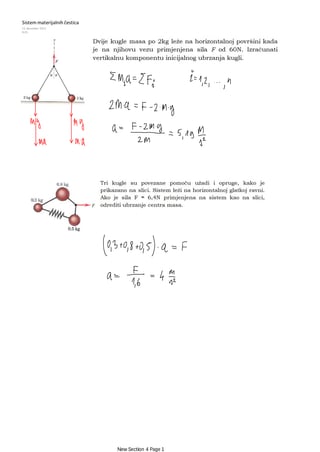 Kretanje centra masa