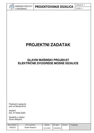 Električne dvogredne mosne dizalice