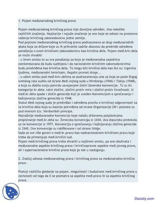 Medjunarodno krivicno pravo