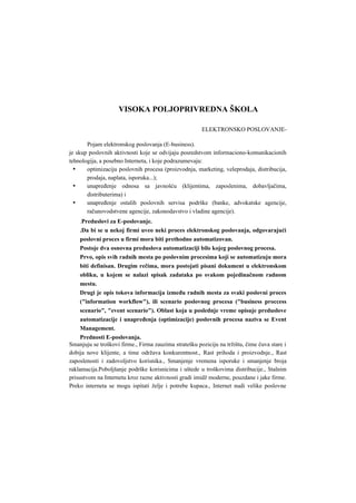 Elektronsko poslovanje