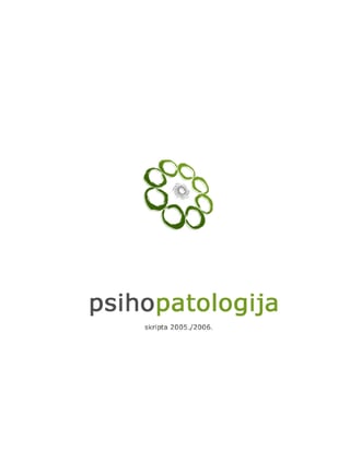 Psihopatologija