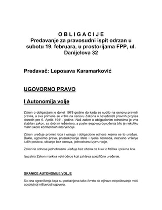 Ugovorno pravo