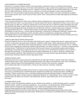 Menadžment ljudskih resursa