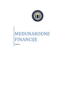 Međunarodne finansije